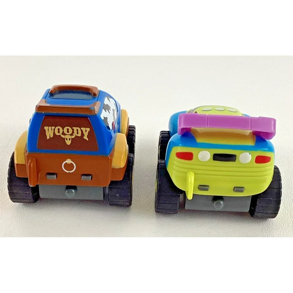 Disney Pixar Toy Story Friction Power Racers Buzz Lightyear Sheriff Woody Cars
